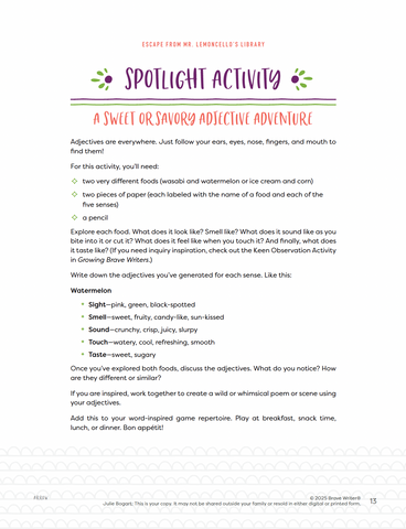 Escape from Mr. Lemoncello’s Library