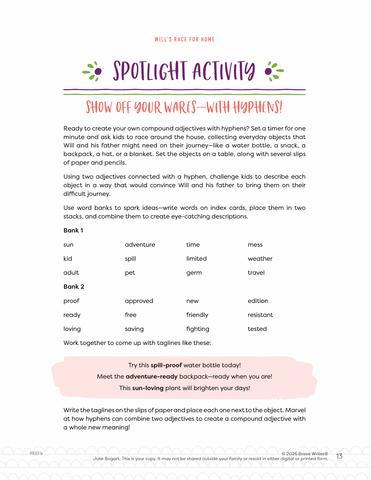 Will's Race for Home