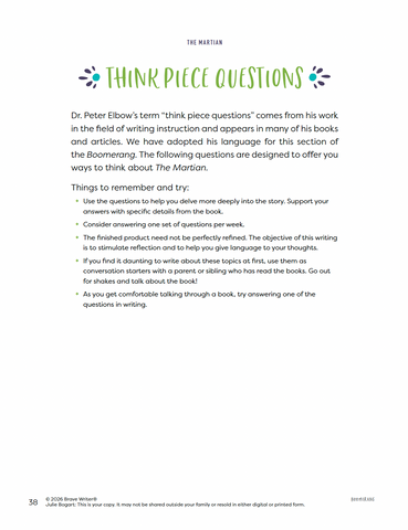 The Martian (Classroom Edition)