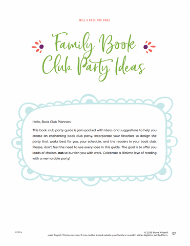 Will's Race for Home