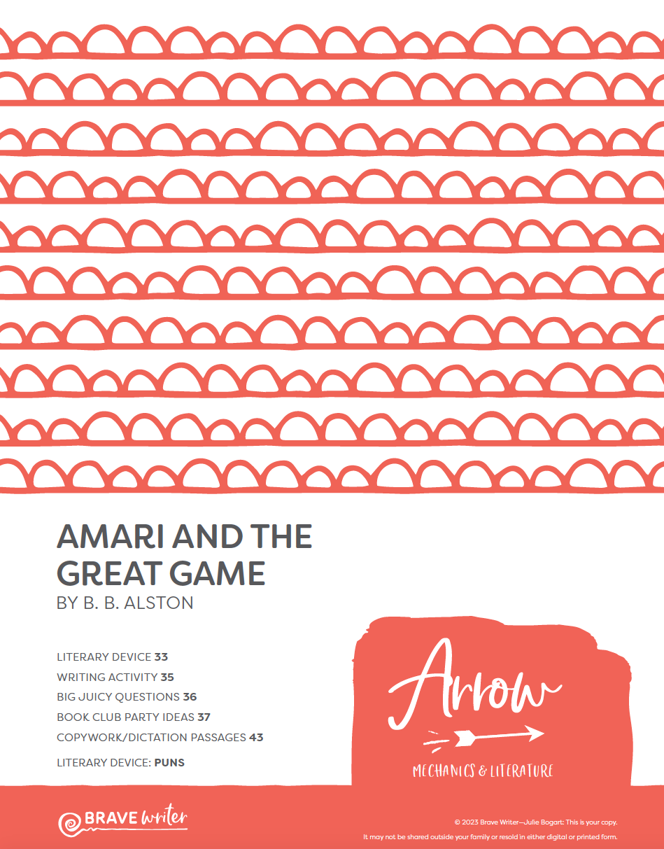 Amari and the Great Game Brave Writer