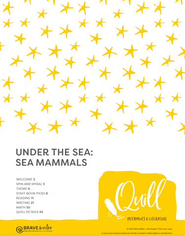 Under the Sea: Sea Mammals