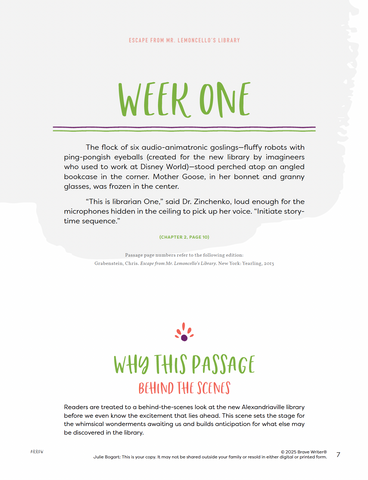 Escape from Mr. Lemoncello’s Library