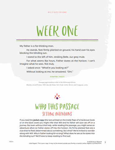 Will's Race for Home