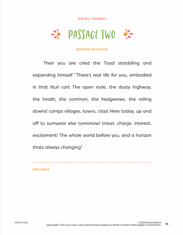 Practice Pages: The Big Batch!
