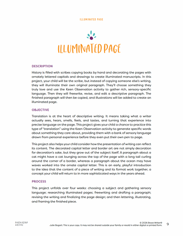 Illuminated Page