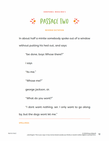 Practice Pages Batch Three