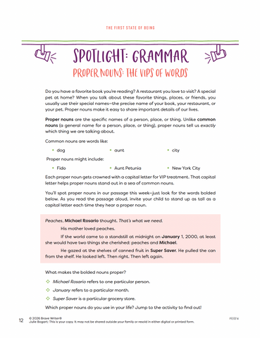 The First State of Being