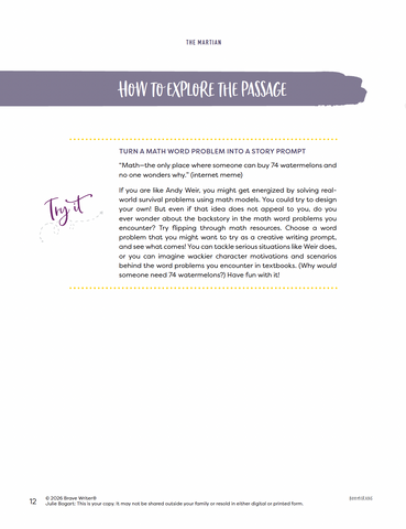 The Martian (Classroom Edition)