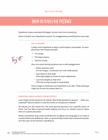 Will's Race for Home