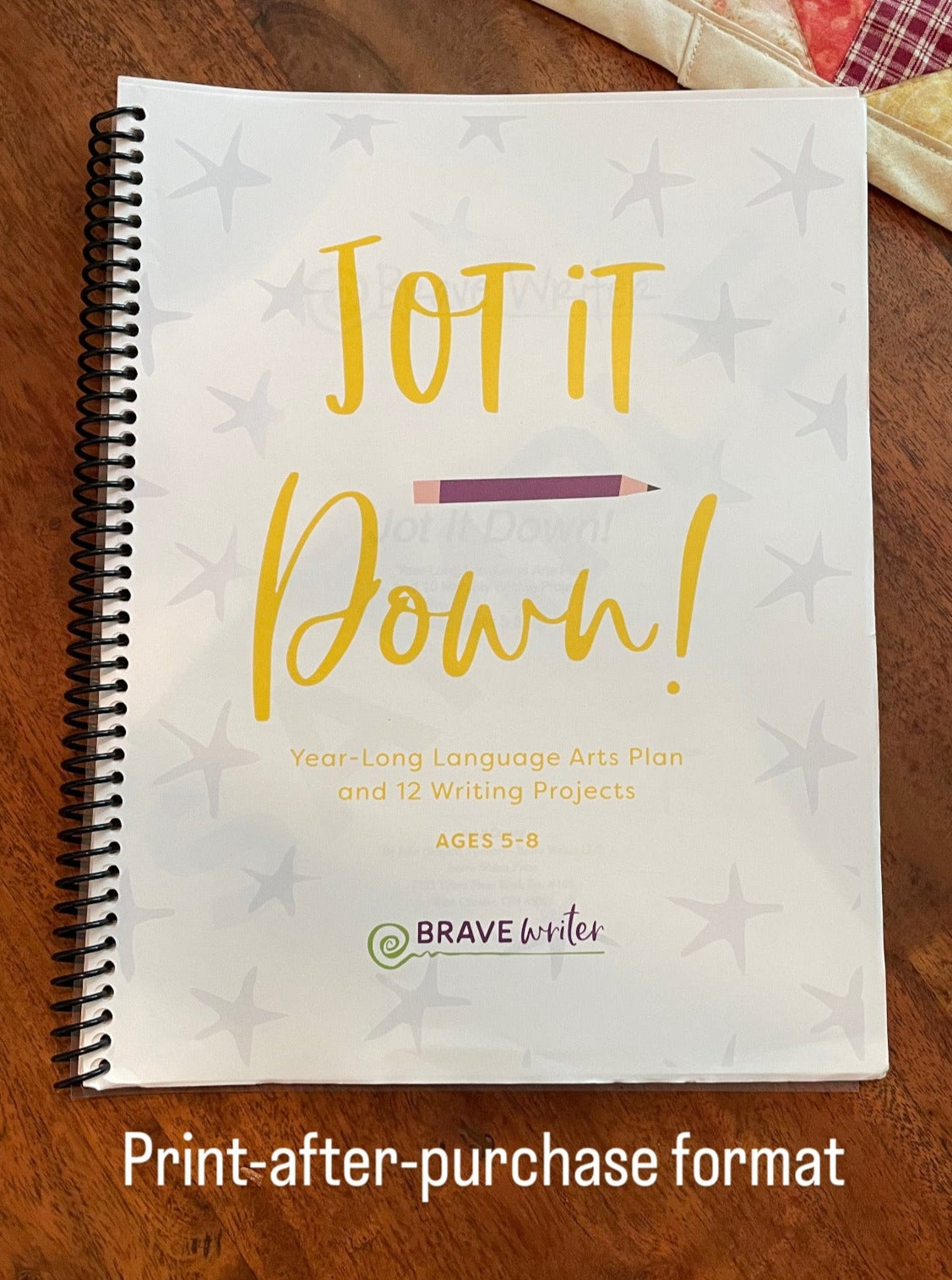 Jot It Down! (5-7 yrs) | Brave Writer