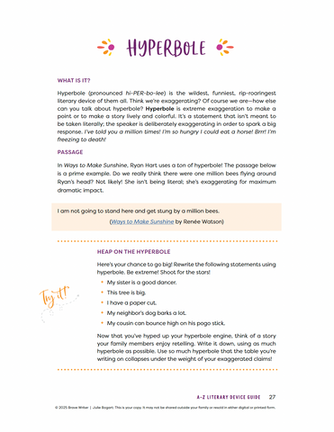 A-Z Guide to Literary Devices