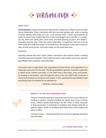 A-Z Guide to Literary Devices