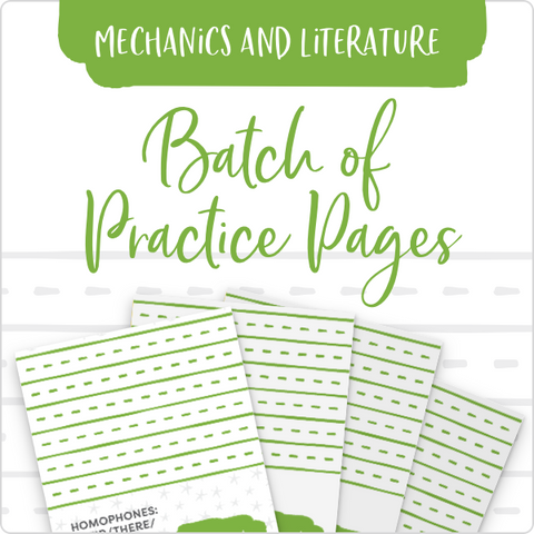 Batch of Practice Pages