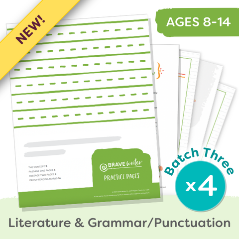 Practice Pages | Brave Writer