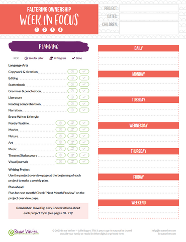 Faltering Ownership Planner